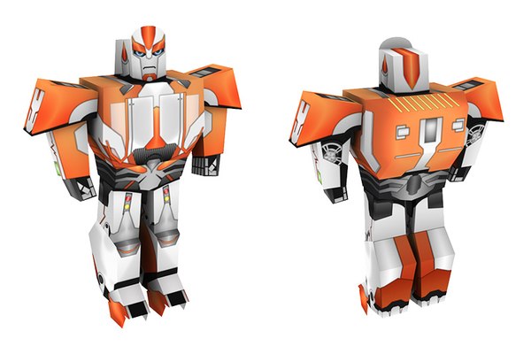 Transformers Wars   Custom Papercraft Toys Book   A Better Look At Folding Robots  (10 of 17)